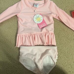 Brand New Ruffle Butts Swim Suit 18-24 months